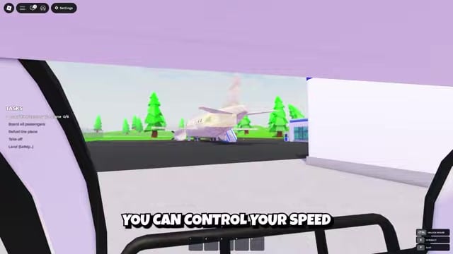 Establish a steady cruise