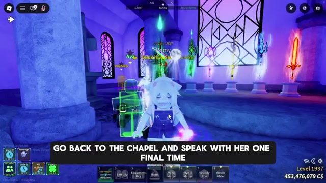 Speak to Nyx one final time