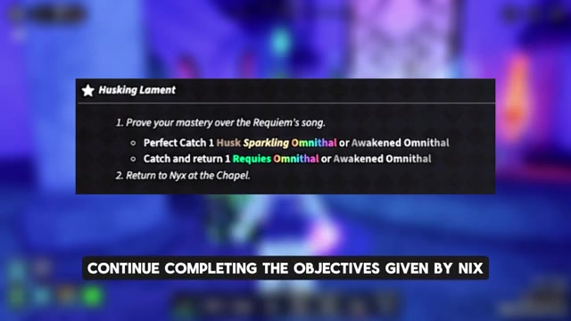 Continue Nyx's objectives