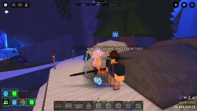 Start Meteor Maniac Matthew's quest