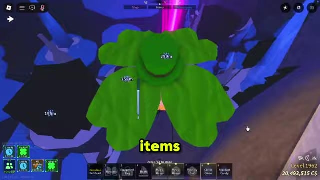 Turn the items in for Stardust Candy