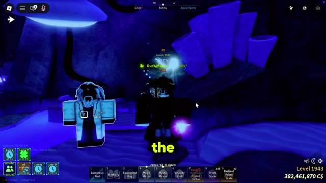 Quest 2: Atlantean Pacific Footballfish and 25 Bio Fluid