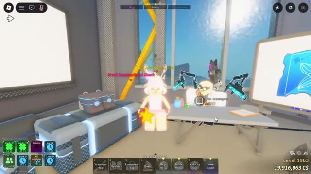 Start the quest at the Laboratory