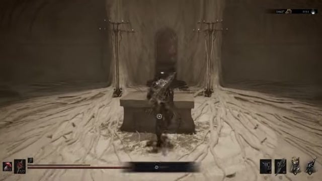 Head inside and skip the first chest