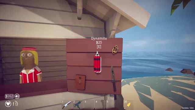 Hold Q to charge the throw