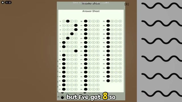 Copy the answers your phone shows
