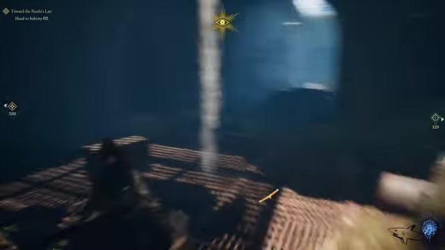 Drop into the lower area