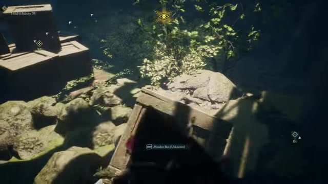 Break the box and loot it