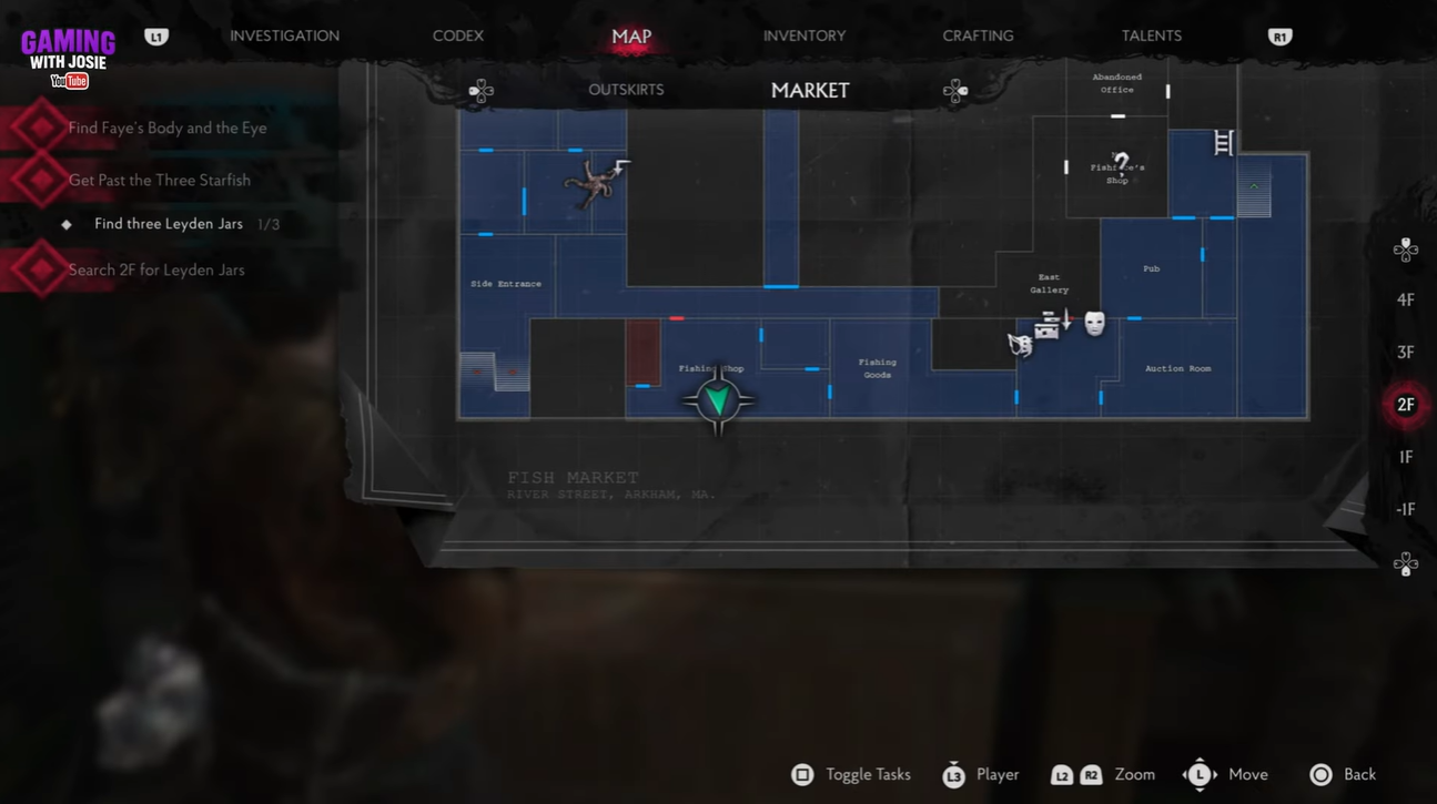 Ezekiel puzzle location in the Sinking City 2