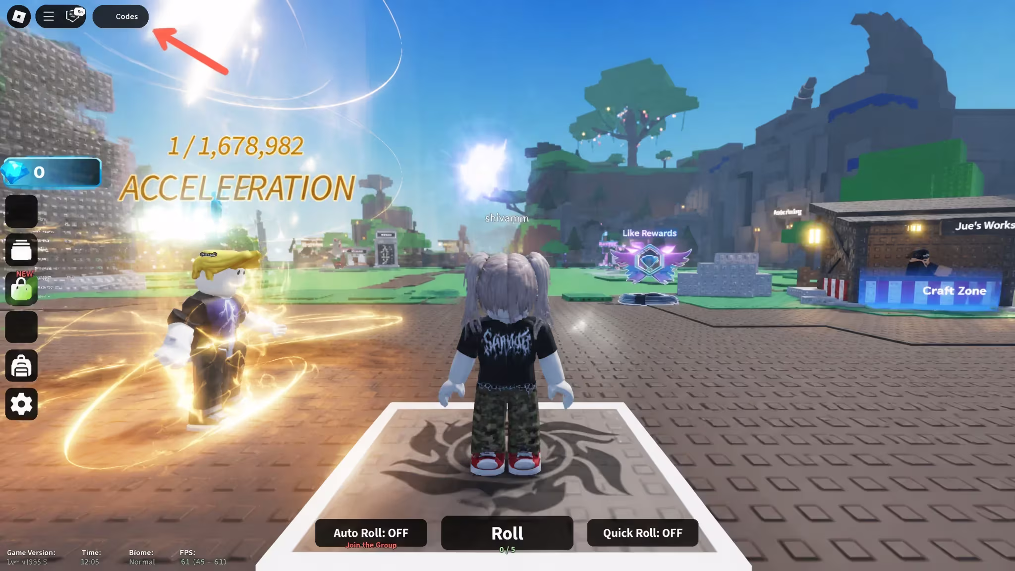 redeem roblox jules rng codes