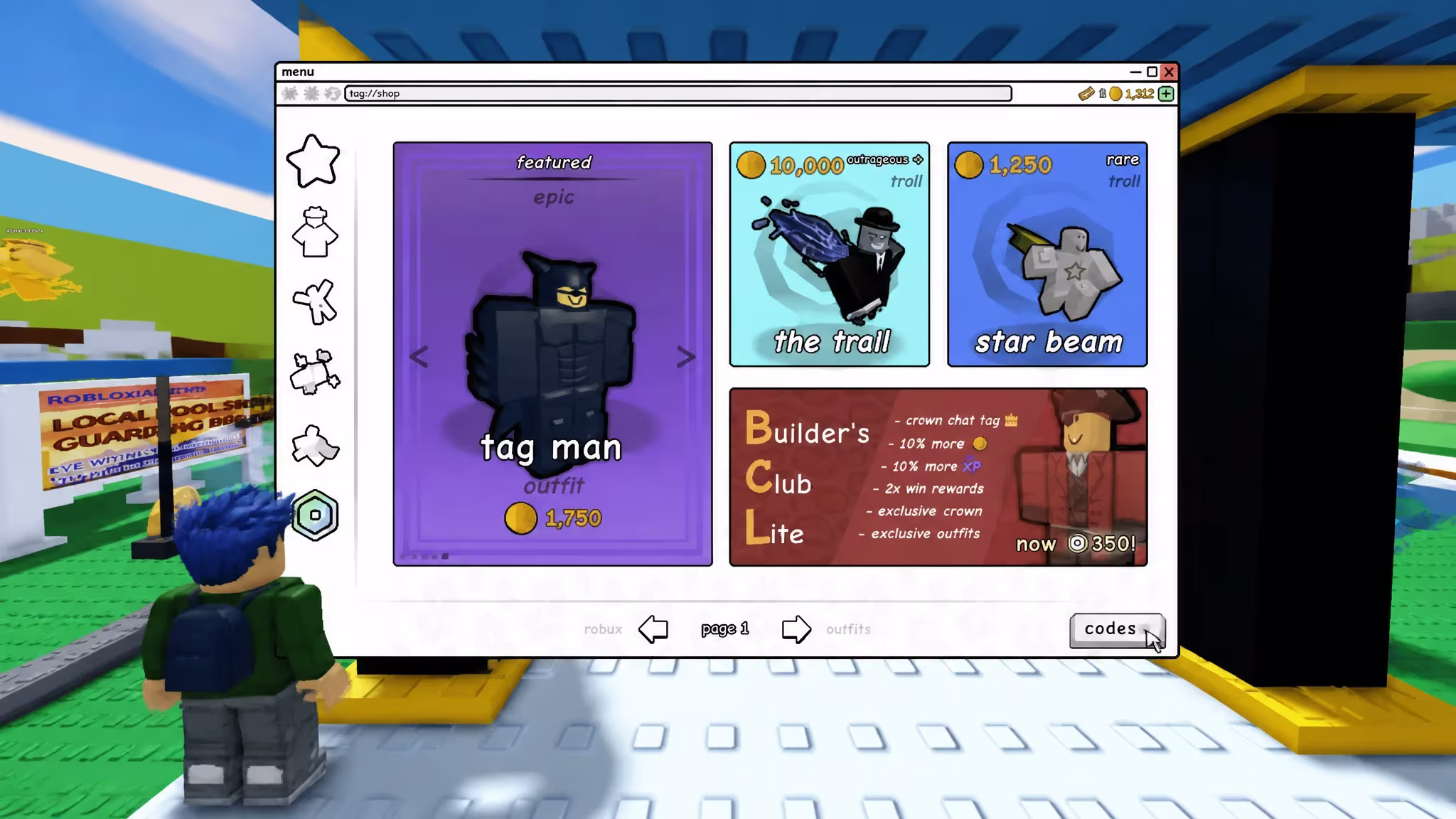 redeem Roblox Untitled Tag Game Codes