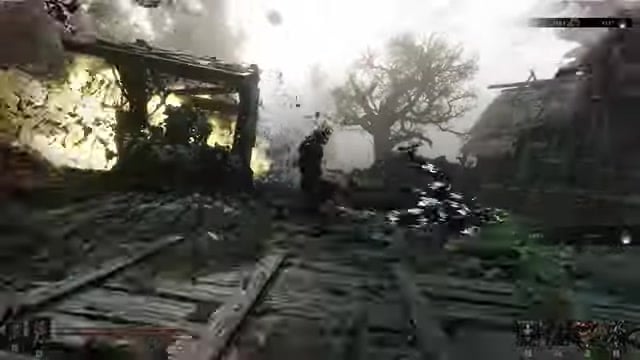 Watch the barrels by the well
