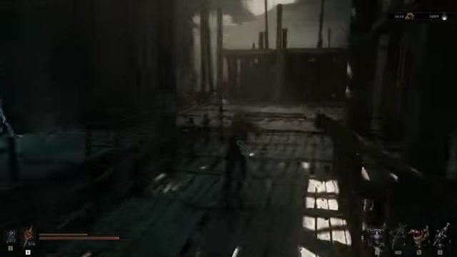 Take the central elevator down
