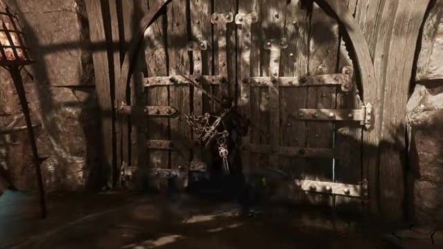 Reach the Feeding Room door