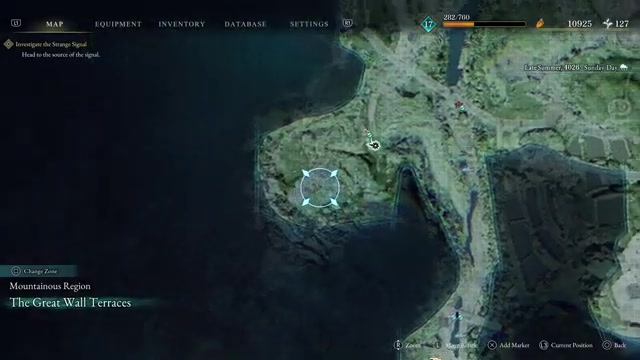 Head toward the back area