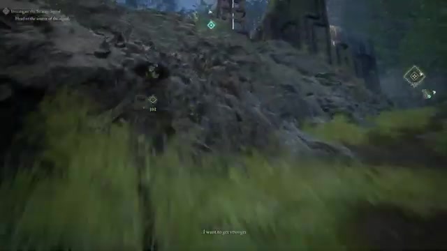 Climb the rocks