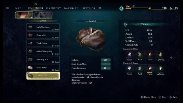 Check the flame resistance