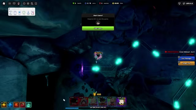 Record the no-Cursed Crow Hideout route