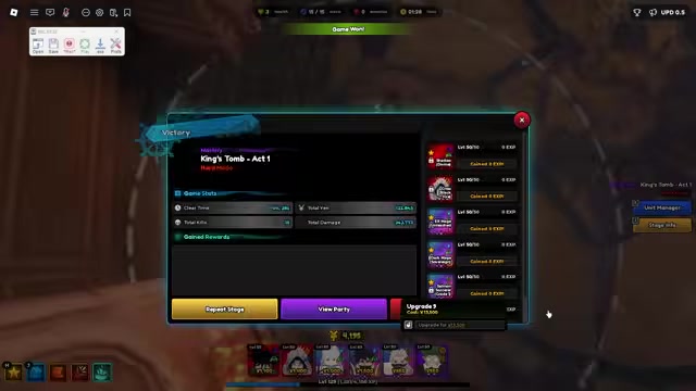 Let the no-Cursed Gem run settle