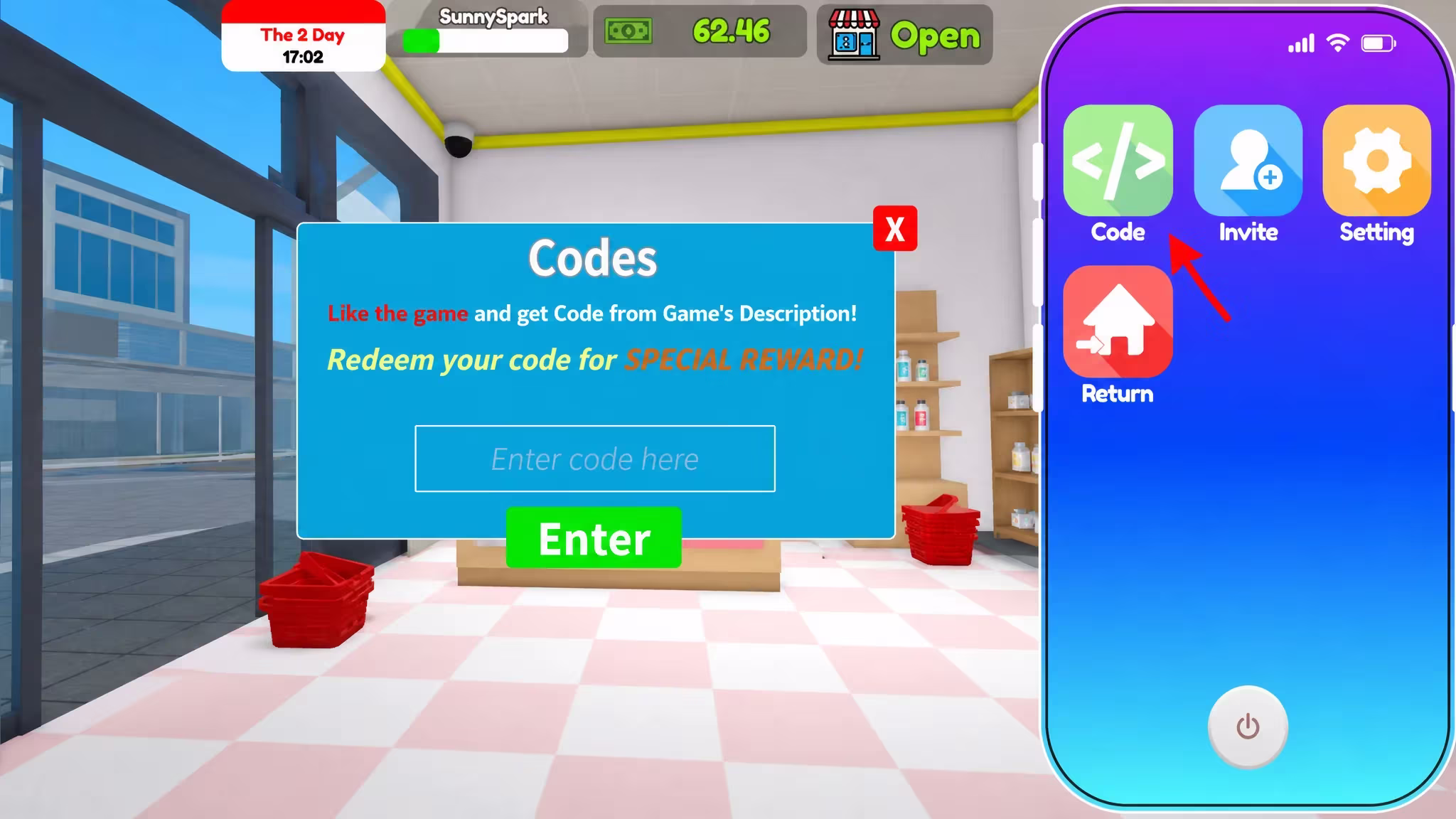 Redeem Makeup Store Simulator Codes