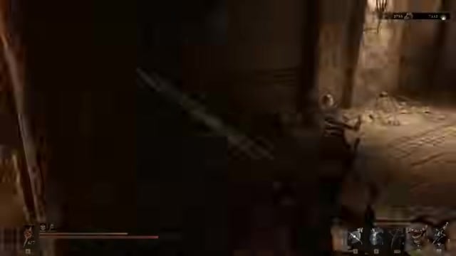 Pass through the gate to spawn the room