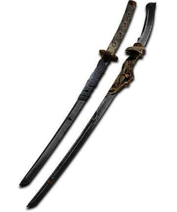 Axatana in-game visual in Mortal Shell II