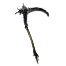 Clockwork Scythe in-game visual in Mortal Shell II