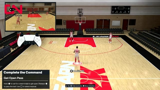 Open the Get Open Pass drill