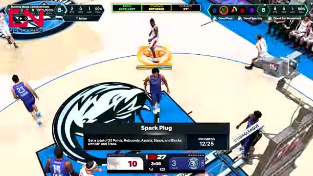 Or feed Trace under the rim