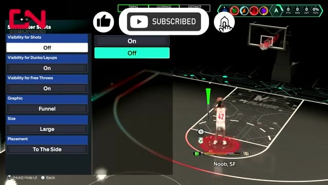 Choose Shot Meter Shots