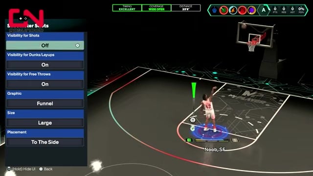 Switch visibility to Off