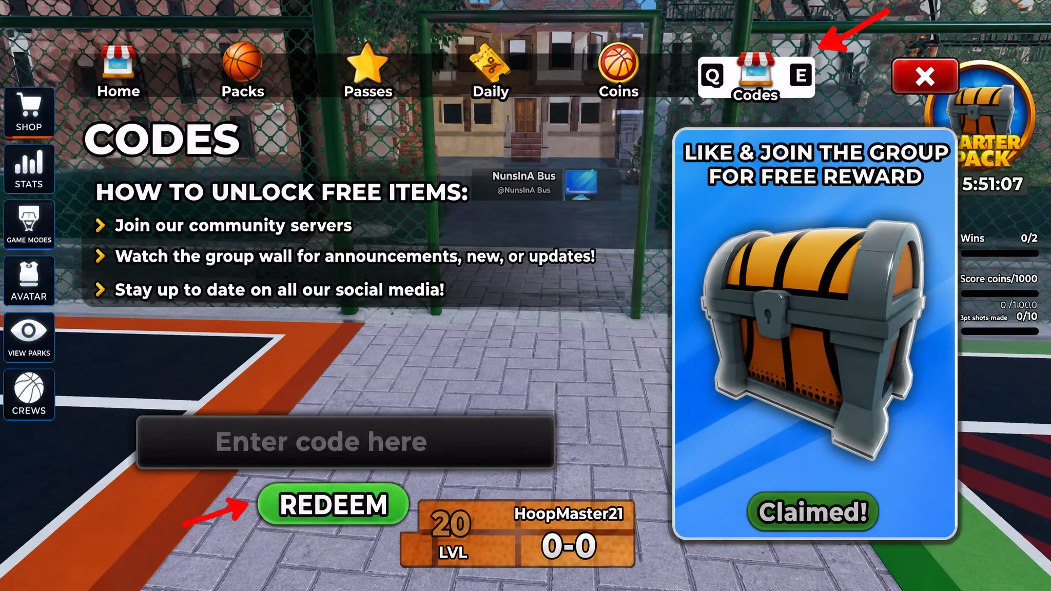 Redeem NBA Champions Basketball Codes