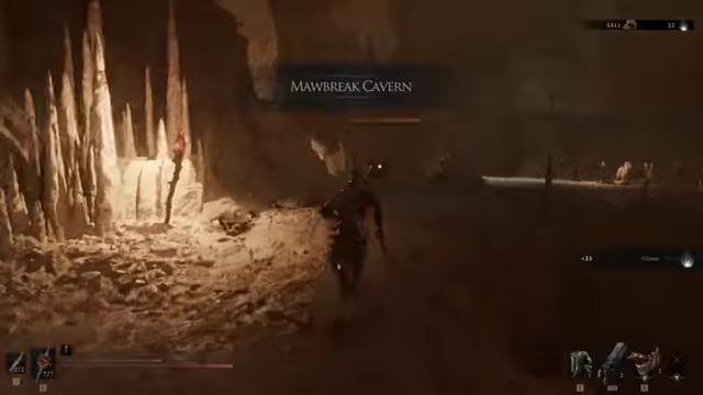 Enter Mawbreak Cavern