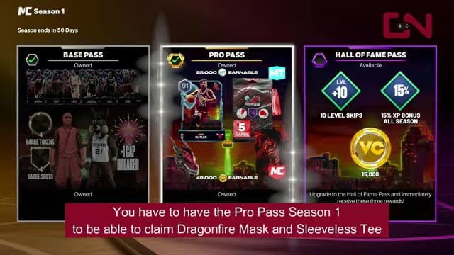 Buy the Season 1 pass