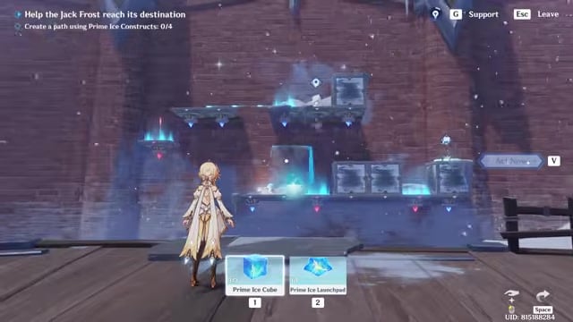 Place the first Launchpad