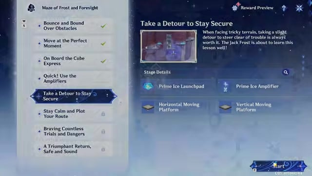 Set the moving bounce