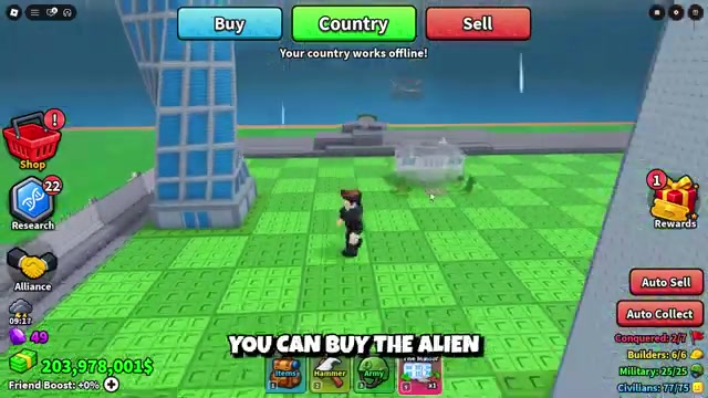 Harvest alien-mutated resources