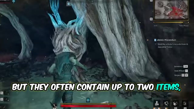 Loot every chest and interactable