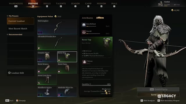Lower heavy effects