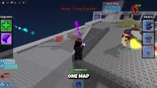 Queue a survival-friendly map