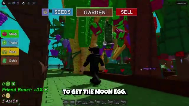 Place 10 fruits on the pedestals