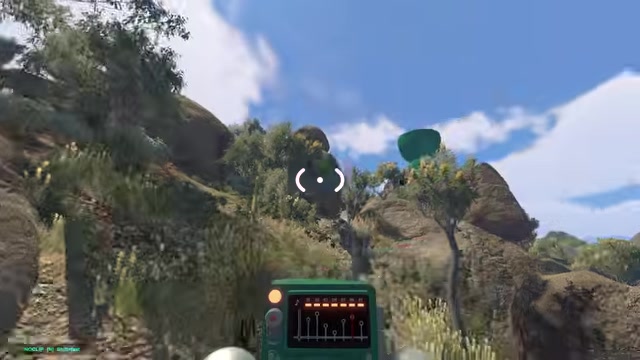 Find the green music area