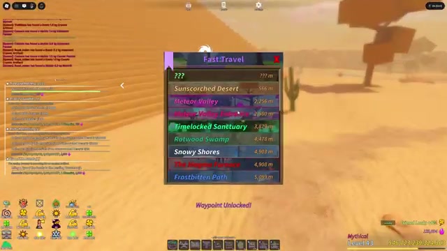 Finish the rare-material farm