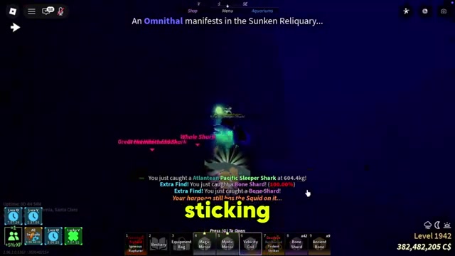 Reel in sharks for the drops