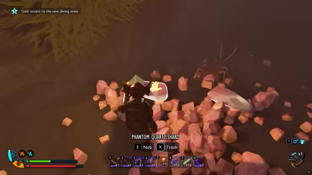 Mine the Phantom Quartz nodes