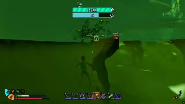 Leave by the same route