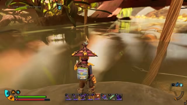Go below the bridge