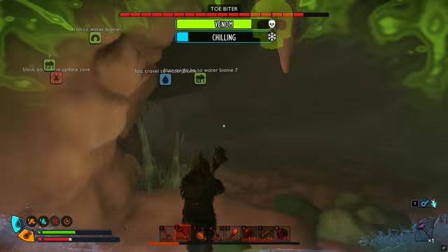 Retreat through the entrance route