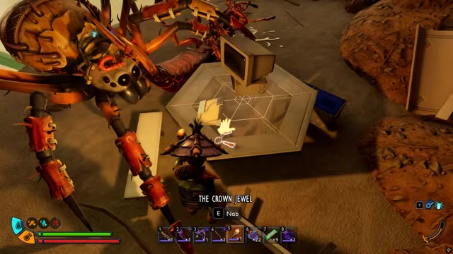 Collect the trinket and recipe
