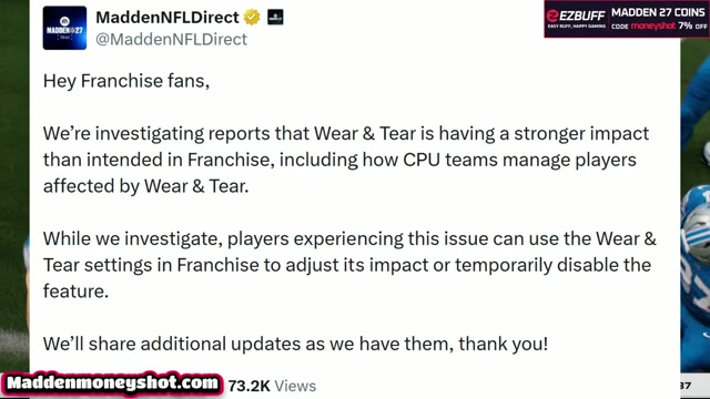 Find Wear and Tear